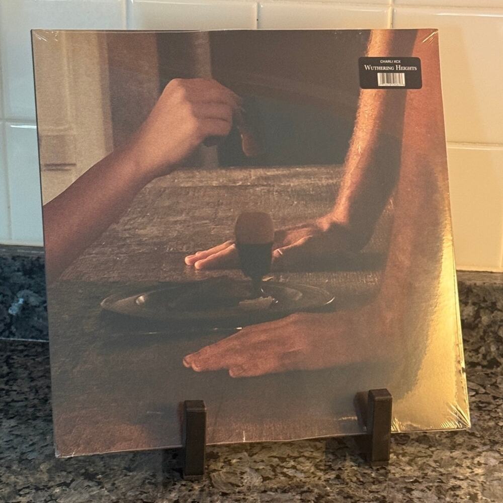 Charlie XCX NWT | Wuthering Heights soundtrack green & black marbled vinyl album